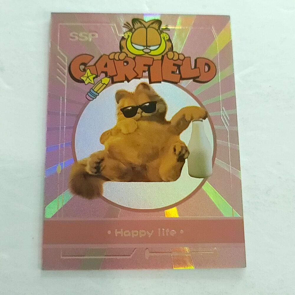 2023 Garfield Movie Happy Life Trading Card Kayou Animation Gold Foil SSP 007